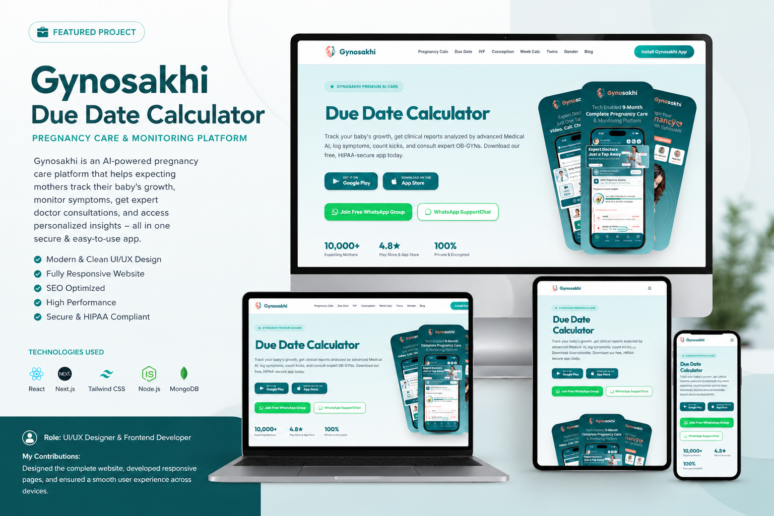 GynoSakhi AI Maternity Care Platform